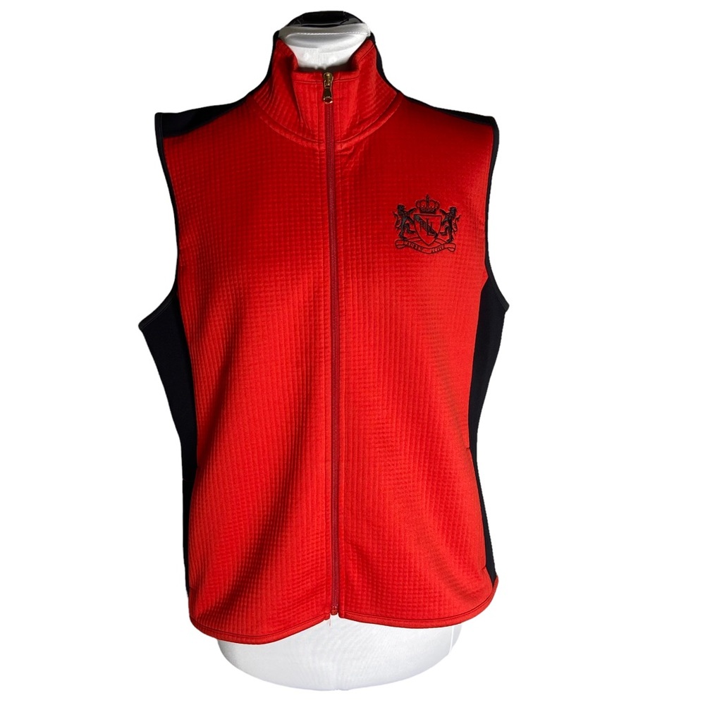 Ralph Lauren Active Fleece Vest with Crest Size XL